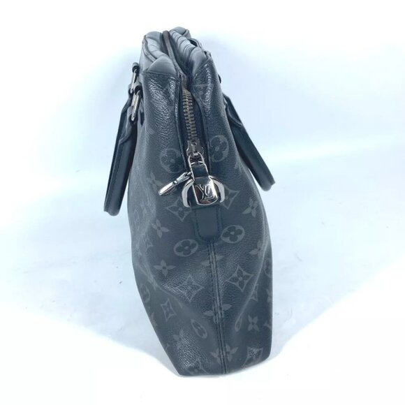 LOUIS VUITTON M44222 MonogramEclipse Odise 2WAY Document Tote Bag Business bag - Picture 10 of 13